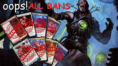 mtg leaked bans|ACTUAL Leaked Ban Announcement : r/magicTCG